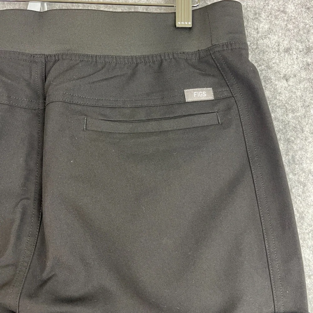 FIGS Axim 2.0 Cargo Scrub Pants Mens Medium Black T2001 NWT
